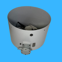 Ventilateur axial anti-explosion et anti-feu BG280 avec roulement à billes et moteur triphasé