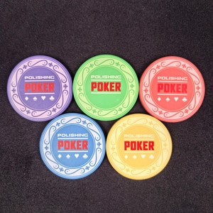 Fiches da Poker <span class=keywords><strong>in</strong></span> Ceramica Personalizzate con Incisione Laser, 39mm 10G, Logo di Precisione, Qualità da Casinò, Gettoni da Gioco con Design Personalizzato, Vendita all'Ingrosso - Product Image 1