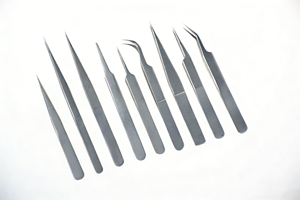 <span class=keywords><strong>Pince</strong></span> <span class=keywords><strong>à</strong></span> <span class=keywords><strong>épiler</strong></span> de précision pour extensions de cils, en acier inoxydable non magnétique, <span class=keywords><strong>à</strong></span> pointe lisse, durable, de qualité, directement de l'usine Yucagci - Product Image 6