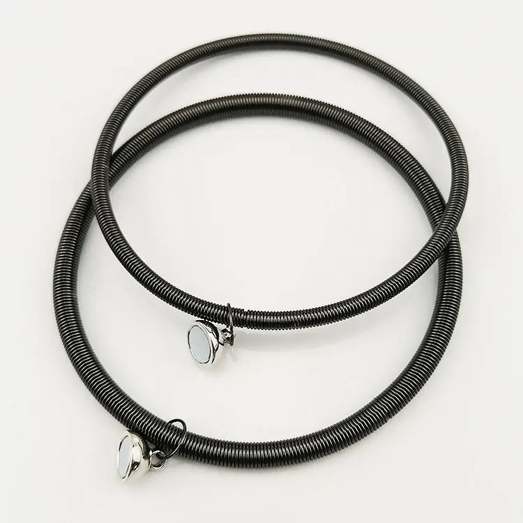 Buy Bracelet AmorYubo New Design Magnetic Couple Bracelets For Lover Men Women Love Stainless Steel Spring Charm Bracelet