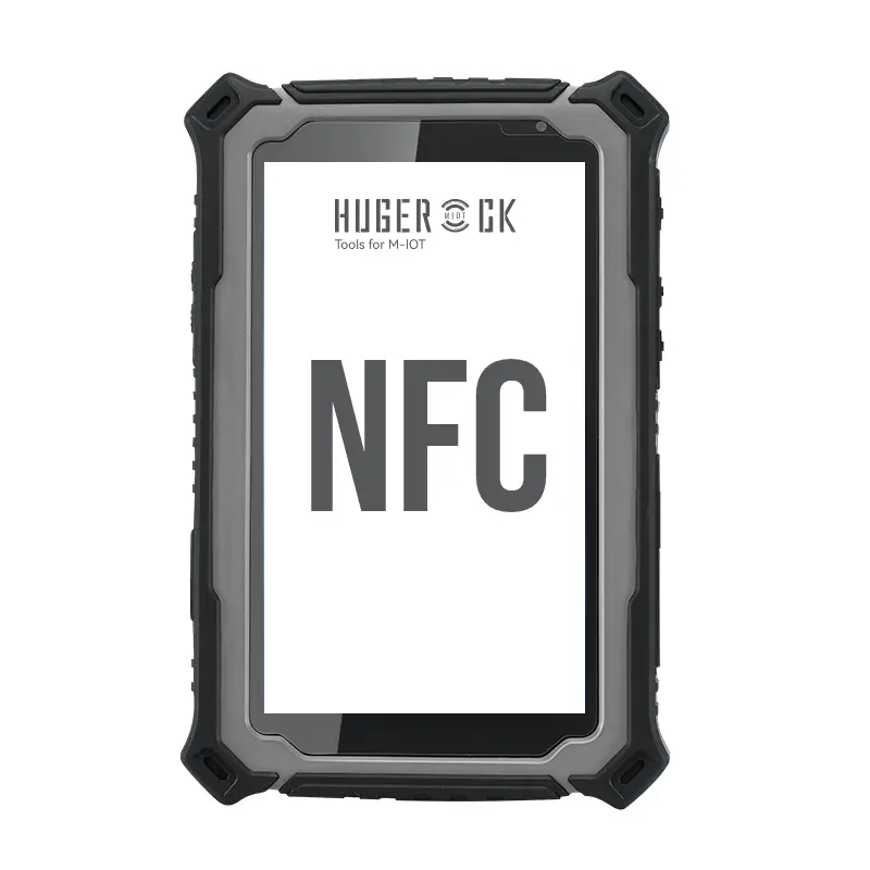 HUGEROCK R71 2 anos 1000 nit Fabricante de leitores de código de barras à prova d'água tablet nfc 1000mAh à prova de poeira e robusto tablets Android