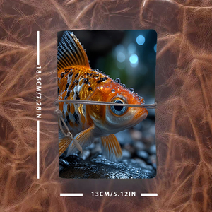 วารสารที่สวยงามสไตล์อินทันสมัยเหมาะสำหรับงานศึกษาและของขวัญตลอดทั้งปีกับ<span class=keywords><strong>ปลาทอง</strong></span>พร้อมหยดน้ำ - Product Image 4