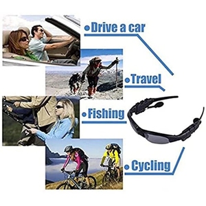 New Arrival Smart Audio Glasses Sport Glasses Driving Cycling Polarized Wireless Headphones Calling <strong>Sunglasses</strong> 2024 - Product Image 2