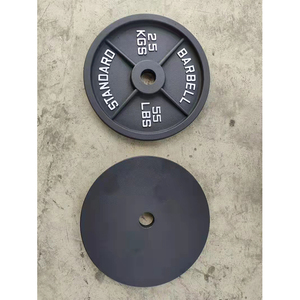 Disques de poids en <span class=keywords><strong>fonte</strong></span> calibrée de qualité supérieure, de 1,25 kg à 25 kg, poids libres pour la <span class=keywords><strong>musculation</strong></span> en salle de sport - Product Image 2