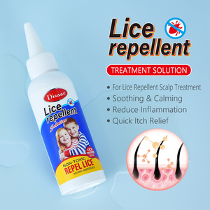 プロのシラミ忌避スカルプヘアトナーペパーミント & 魔女ヘーゼルエキスヘアマッサージャー頭皮栄養ケアソリューション - Product Image 3