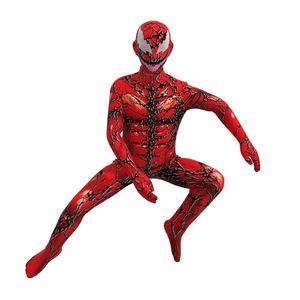 Nuovo Costume Unisex per Bambini di Halloween Ispirato a TV e Film, Tuta Aderente Rossa Cosvenom <span class=keywords><strong>2</strong></span> Venom, Spider-Man - Product Image 2