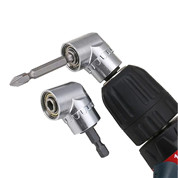 105 Degree Angle Extension Screw Driver Socket Holder Adapter Adjustable Bits Nozzles For Screwdrivers Bit Right Angle Head