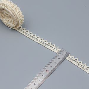 Keluaran baru pemangkas renda tepian renda 100% katun renda pinggiran renda untuk pakaian - Product Image 3