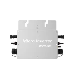 WVC-300W On Grid Tie Micro Inverter Smart Microinverter 600w 1200w 1400w For Grid Tied Mini Solar System