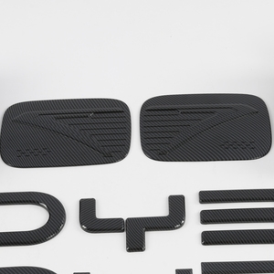 Kits carbone de haute qualité WZXD, accessoires de voiture, décorations automobiles pour BYD Shark 2025, noir brillant, noir mat, couleur carbone - Product Image 2