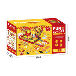 Trẻ Em Mô Phỏng Bánh <span class=keywords><strong>Hamburger</strong></span> Bánh Pizza Đồ Chơi Mini Thực Phẩm Đồ Chơi Nhà Hàng Gia Đình Xô Đạo Cụ Thực Phẩm Nhân Tạo Giả Vờ Chơi Nhà Đồ Chơi - Product Image 4