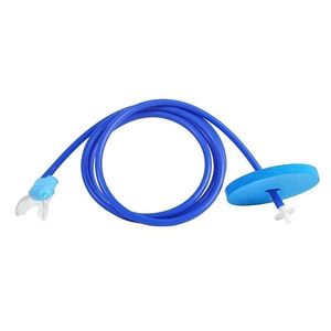 <span class=keywords><strong>Tubo</strong></span> de Respiración Doble TPR Completamente Seco de 1.5m, Duradero, Ligero, Unisex, para Adultos, Hombres y Mujeres, Equipo de Buceo y Natación - Product Image 3