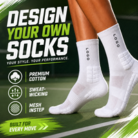 Chaussettes de sport durables à coupe décontractée avec logo personnalisé pour la marche, le travail et les loisirs du week-end