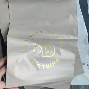 Custom Logo Red PolyMailer Printed Poly Packing Mailers Bag Polly Mailing Poly Mailer <b>Polybag</b> Polymailer Shipping Bag for Tshirt - Product Image 2