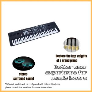Hot New Beginner's Early Education Piano électronique Toy-Instrument d'illumination pour les enfants avec des modes d'apprentissage et des sons amusants - Product Image 3