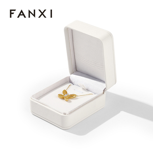 FANXI - Cajas de Joyería de Terciopelo para Regalo con Logotipo Personalizado al por Mayor - Product Image 2