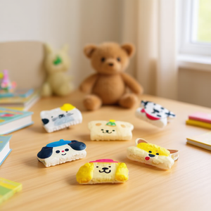 KZ 8Cm Pet Series Fermagli per capelli con design a forma di animale dei cartoni animati per bambini e donne, uso casual, materiale plastico - Product Image 2