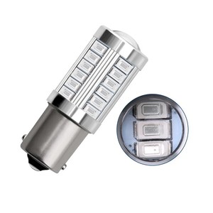 Ampoules LED haute luminosité 5630 33SMD 1156 BA15S P21W 1157 P21/5W BAY15D 7440 7443 pour <span class=keywords><strong>feux</strong></span> <span class=keywords><strong>de</strong></span> freinage, <span class=keywords><strong>de</strong></span> recul et <span class=keywords><strong>de</strong></span> stationnement, 12V, pour voitures - Product Image 4