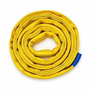 Sling de levage rond sans fin personnalisé, résistant à l'usure, 1T 2T 3T 4T 5T, 3m 4m 5m, en polyester haute ténacité, du Vietnam - Product Image 1