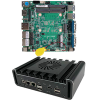 Mini PC industriel G590S 2 LAN avec processeur Intel i3-1215U, i5-1345U, i7-13620H, ports RS232/RS485, DDR5, pare-feu intégré, Linux Ubuntu, 12e et 13e génération