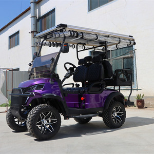 Servicio Personalizado: Carro de Golf Solar de 2+2 Plazas, Cuatro Ruedas, Batería de 48V, Autonomía de 50-70 km, Chasis de Acero, Servicio Inteligente Personalizado - Product Image 3