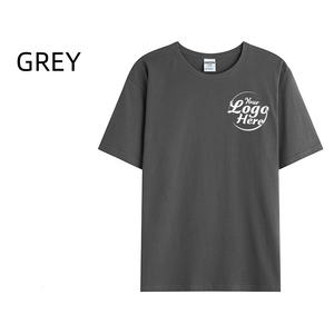 Camiseta de algodón puro de 190g personalizada, camiseta cultural de cuello redondo con imagen impresa para promociones, camiseta Unisex para hombres - Product Image 5