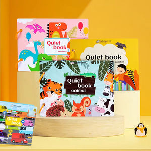 Papel educativo para niños, libro ocupado, certificado CPC juguete, fomenta el reconocimiento del sentido común y la alfabetización, juegos de pegado silencioso - Product Image 2