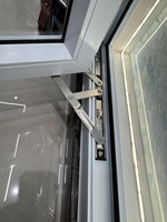 Fenêtre à battants en PVC de haute qualité, design coulissant, isolation thermique, villa, hôtel, isolation phonique, durable, moderne, salon, coupe-vent