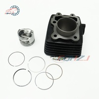 CQHZJ - Kit de Cilindro y Pistón de Alta Calidad para Motor de Motocicleta CT100 Boxer 100, Diámetro de Cilindro 53 mm, para BAJAJ