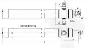 TC-2100PSI กระบอกไฮดรอลิกคว่ำ - Product Image 4