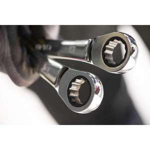 STANLEY - FMMT13095-0 Fatmax réversible®Clé à cliquet avec profil antidérapant-EAN 3253560130954 WRENCHES RATCHET WRENCHES - Product Image 2