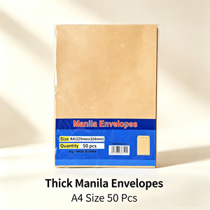 <span class=keywords><strong>Enveloppes</strong></span> en papier blanc Manila de haute qualité, format <span class=keywords><strong>A4</strong></span>, 80g, <span class=keywords><strong>enveloppes</strong></span> brunes <span class=keywords><strong>A4</strong></span> pour la papeterie de bureau, vente en gros - Product Image 2