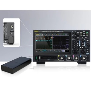 Oscilloscope numérique portable haute résolution RIGOL DHO924 250 MHz 4 canaux 12 bits, écran tactile 7 pouces, 4 sondes 150 MHz, garantie 1 an - Product Image 3