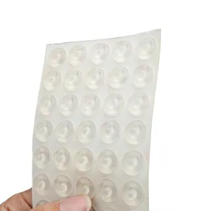 Đệm Silicone bảo vệ phần cứng sàn đồ nội thất Tủ Ngăn Kéo cản cao su giảm xóc với cắt tùy chỉnh