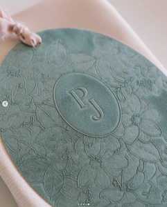 การ์ดต้อนรับงานเลี้ยงแต่งงานทรงรีปรับแต่งได้ตามต้องการบัตรโต๊ะ<span class=keywords><strong>เมนู</strong></span>ผ้ากำมะหยี่พื้นผิวตัวหนังสือ - Product Image 5