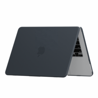 Casing Pelindung Matte Putih Hitam Klasik Model Baru untuk MacBook Neo