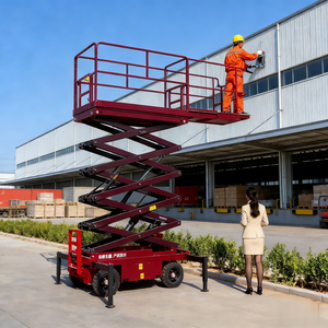 Plataforma de Trabajo Elevadora Hidráulica Fija Eléctrica de Fábrica - Elevador de Construcción Metálico Nuevo para Uso Doméstico y Hoteles, Capacidad de 2 Toneladas - Product Image 5