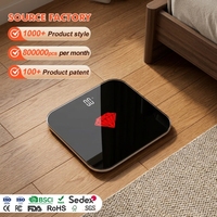 Báscula de baño con Sensor de alta precisión, balanza corporal inteligente, Remax, 150Kg, 180Kg
