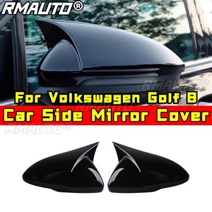 Coque de protection de rétroviseur latéral pour Volkswagen Golf 8, garniture de rétroviseur, accessoires de voiture - Product Image 3