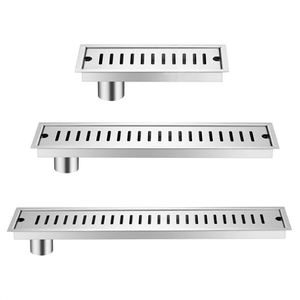 Drain de douche linéaire invisible pour salle de bain, insert carré pour carrelage, grille de vidange au sol - Product Image 6