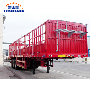 <span class=keywords><strong>Ganado</strong></span> vegetal de la fruta de carga a granel transporte juego camión 3 eje cerca semi remolque - Product Image 6