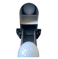 Machine à balles de golf semi-automatique avec commande au pied, distributeur automatique de balles de golf, aide à l'entraînement de golf