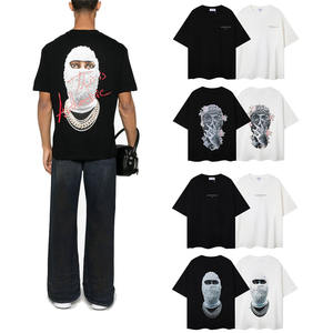 Camiseta de Hombre de Alta Calidad con Estampado Gráfico Personalizado DTG, Camiseta Extra Grande para Hombre IH NOM UH NIT <span class=keywords><strong>Stranger</strong></span> Things con Estampado de Máscara Hipster - Product Image 1