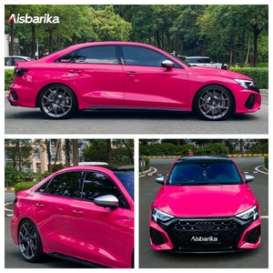 Film de protection de peinture auto-adhésif pour voiture, 10 ans de garantie, haute brillance, auto-réparant, 1,52*15m, TPU PPF, couleur violet beetroot - Product Image 4