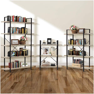 Librería moderna de metal y madera para niños <span class=keywords><strong>Escalera</strong></span> de acero y estantería acrílica para niños para uso en la biblioteca del hogar para la sala de estar - Product Image 2