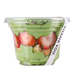 Vaso desechable de plástico transparente de 8oz para bebidas y postres con tapa, contenedor Boba de Material <span class=keywords><strong>PP</strong></span> para helado, platillos de jugo de té de burbujas - Product Image 6