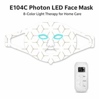 Masque facial LED portable EYCO 510K, doux et délicat, 415 630 850nm, thérapie par lumière rouge, soin de la peau