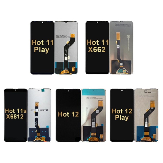 Lcds Replacement Display for Infinix Hot 8 9 10s 11s 12i 20 Play 5G NFC Touch Screen Digitizer Assembly
