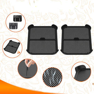 Accessoires pour friteuse à air résistants aux hautes températures, <span class=keywords><strong>protection</strong></span> anti-éclaboussures en silicone de qualité alimentaire, garde-éclaboussures pour friteuse à air - Product Image 6