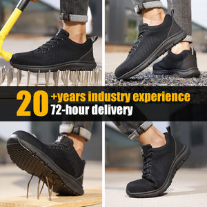 Chaussures de sécurité GUYISA de haute qualité, à embout d'acier, antidérapantes, résistantes à l'eau, pour hommes, Zapatos De Seguridad - Product Image 3